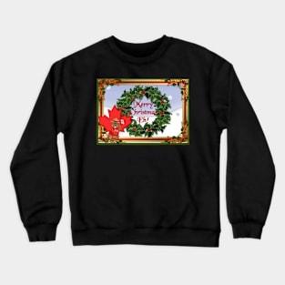 Canadian Christmas Eh! Crewneck Sweatshirt